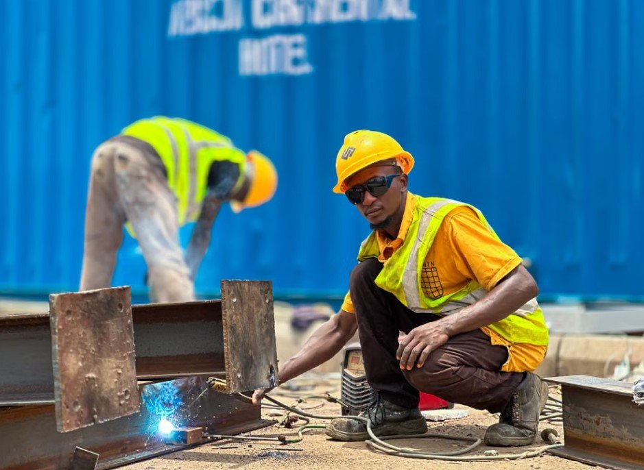 Skilled professionals at workplace